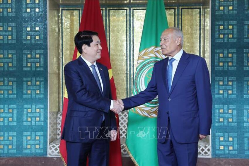 Việt Nam mong muốn phát triển quan hệ thực chất, hiệu quả hơn nữa với Liên đoàn Arập