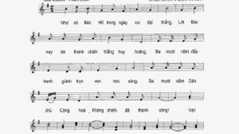 Như có Bác Hồ trong ngày vui đại thắng