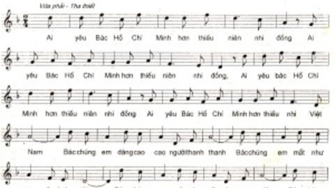 Ai yêu Bác Hồ Chí Minh hơn chúng em nhi đồng