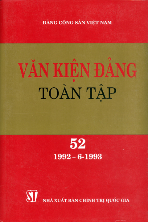 Văn kiện Đảng toàn tập - Tập 52
