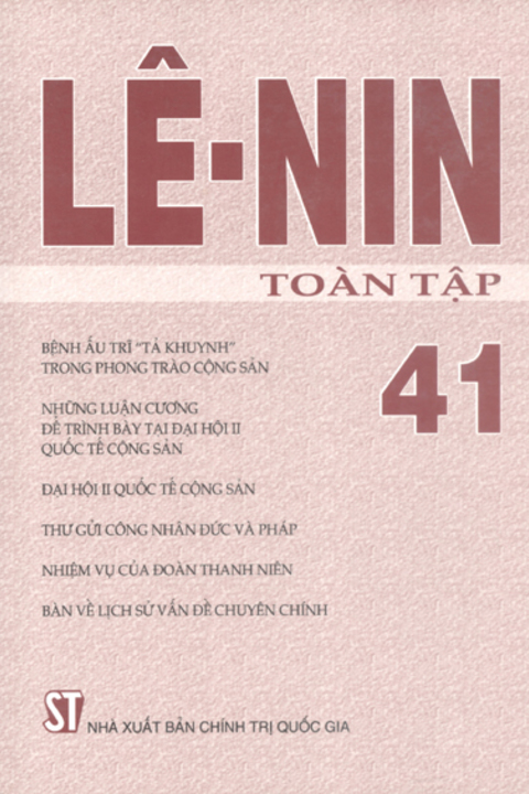 Lênin toàn tập - Tập 41