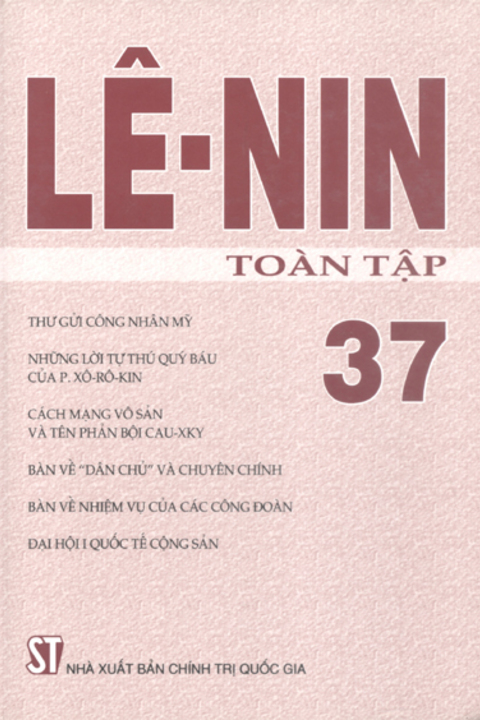 Lênin toàn tập - Tập 37