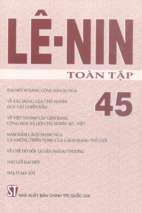 Lênin toàn tập - Tập 45