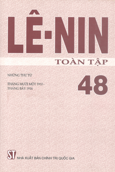 Lênin toàn tập - Tập 48