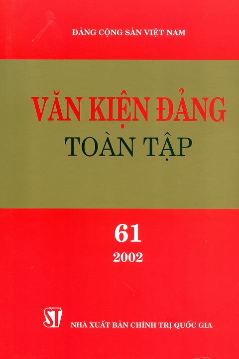 Văn kiện Đảng toàn tập tập 61