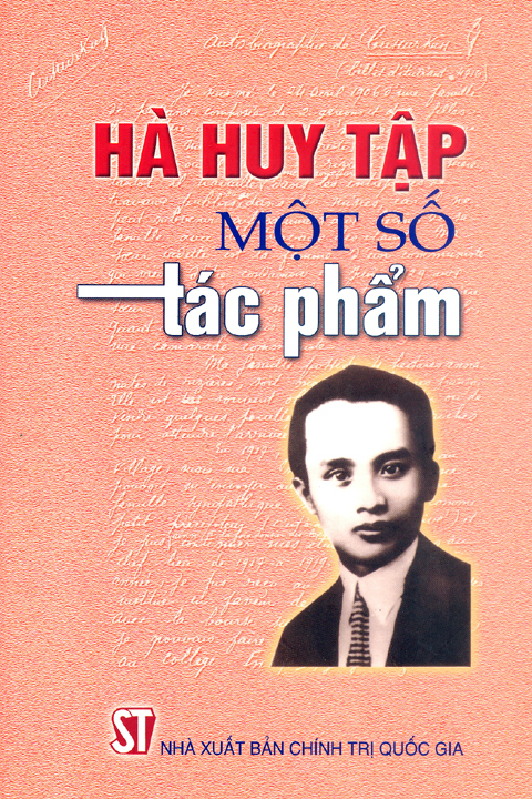Hà Huy Tập - Một số tác phẩm