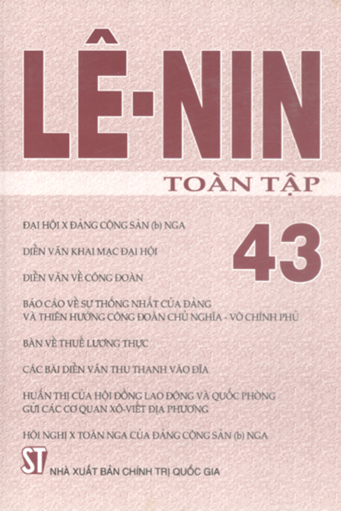 Lênin toàn tập - Tập 43