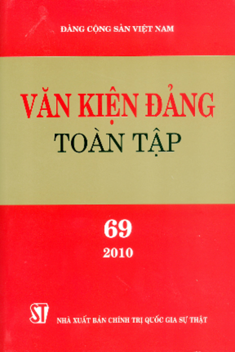 Văn kiện Đảng toàn tập tập 69