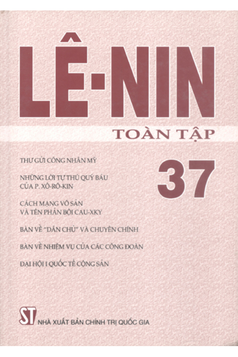 Lênin toàn tập - Tập 37