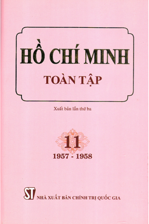 Hồ Chí Minh Toàn tập - Tập 11