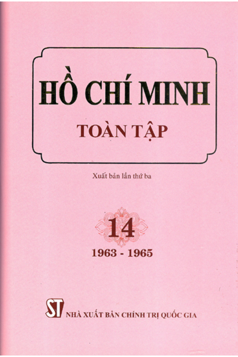 Hồ Chí Minh Toàn tập - Tập 14