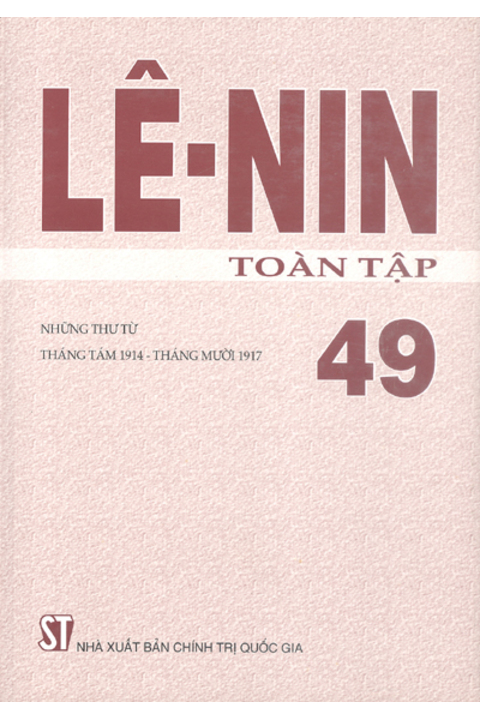 Lênin toàn tập - Tập 49