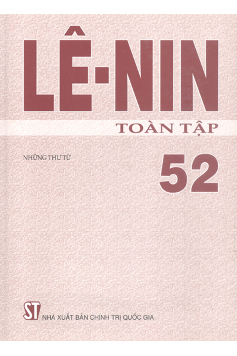 Lênin toàn tập - Tập 52