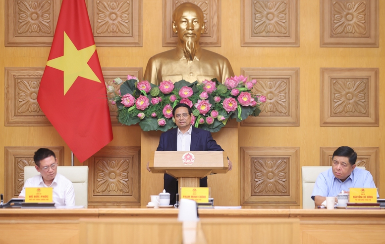 Thủ tướng Phạm Minh Chính làm việc với Hội đồng Tư vấn chính sách- Ảnh 5.