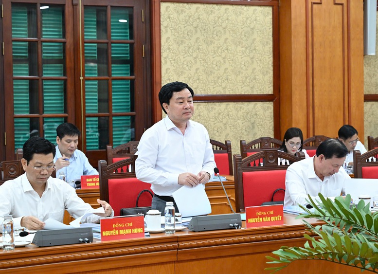 Bộ Chính trị cho ý kiến về công tác chuẩn bị Đại hội Đảng bộ hai tỉnh Tây Ninh và Tuyên Quang- Ảnh 2.